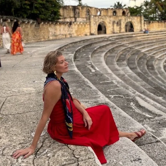 Madewell poplin Smocked Bodice Dress - Picture 5 of 11